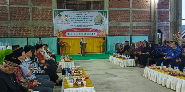 Safari Ramadhan di Masjid Baitul Ikhlas, Tokoh Agama Doakan Kepemimpinan Bupati Robby Dan Wabup Vanda 