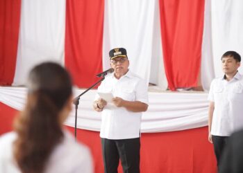 Bupati Minahasa Pimpin Apel Kerja Awal Bulan April 2025. ASN Diingatkan Terkait Disiplin dan Loyalitas Kerja