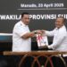 Diterima Ketua BPK RI Perwakilan Sulut, Bupati Robby Serahkan LKPD Minahasa  Tahun 2024