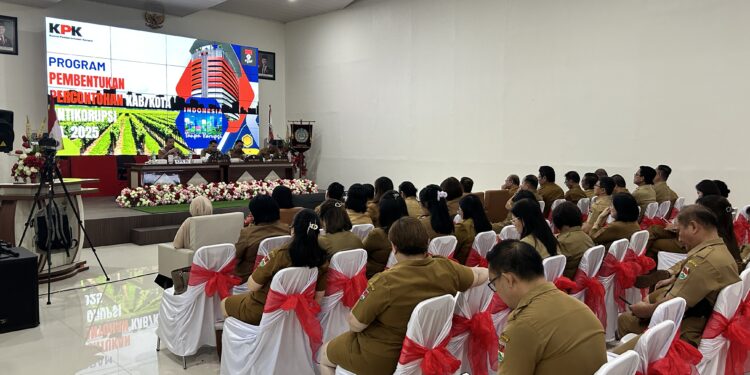 Dipilih KPK RI Jadi Percontohan Kabupaten Antikorupsi, Bupati Mitra Ronald Kandoli : Kami Siap Mendukung 