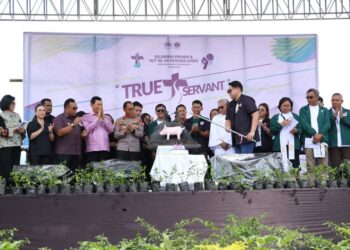 Bupati Minahasa dan Jajaran Hadiri HUT ke -99 Pemuda Sinode GMIM Dirangkaikan Ibadah Agung dan Selebrasi Paskah di Sonder