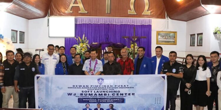Bupati Minahasa Dampingi Wagub Sulut dalam Ibadah Bersama MPH PGI dan Soft Launching W.J Rumambi di GMIM Sentrum Kakas
