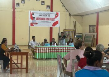 Gerak Cepat, Pemdes Basaan Dua Gelar Musdesus Pembentukan Koperasi Merah Putih