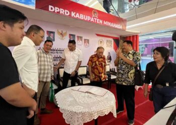 Ambil Bagian Pada Legislatif UMKM dan Ekraf Expo SulutGo 2025, Robby Longkutoy Sebut DPRD Bakal Terus Mendorong UMKM