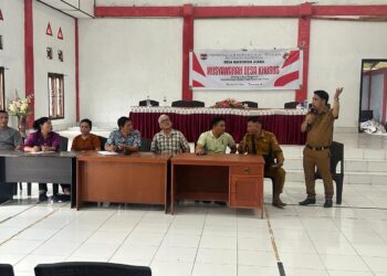 Pengurus Koprasi Merah Putih Di Desa Ratatotok Utara Terbentuk