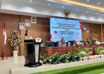 Buka Forum Konsultasi Publik, Wabup Vanda Sebut Pemkab Minahasa Menuruh Perhatian Pada Penanganan Kemiskinan