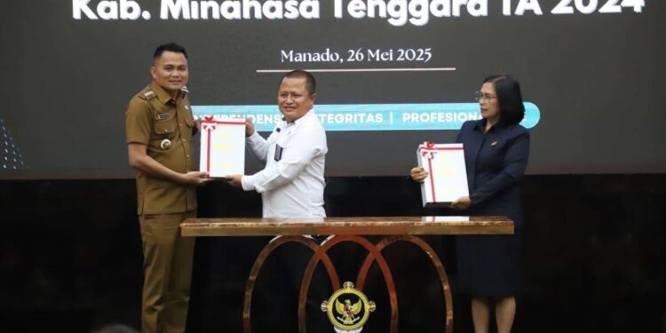 Pemerintah Kabupaten Minahasa Tenggara Raih Opini Wajar Tanpa Pengecualian Sepuluh Kali Berturut-turut dari BPK RI 