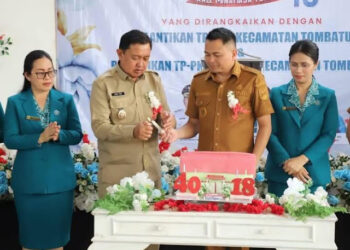 Bupati dan Wabup RK FT Hadiri HUT Desa Betelen Ke 40