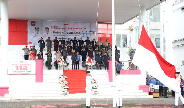 Irup Upacara Harkitnas, Bupati Ronald Kandoli Launching Call Center 112 Minahasa Tenggara