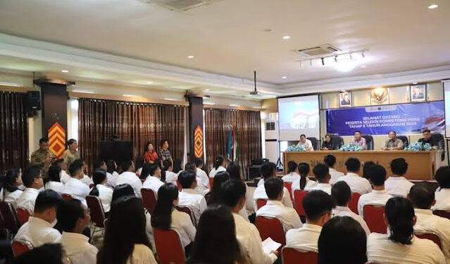 Bupati Ronald Kandoli Semangati 381 Peserta Seleksi Kompetensi PPPK Tahap