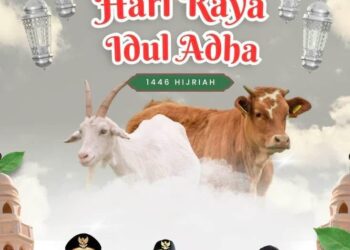 Sambut Hari Raya Idul Adha 1446 H, Bupati Robbi Salurkan 19 Ekor Sapi Kurban Kepada Umat Muslim di Minahasa