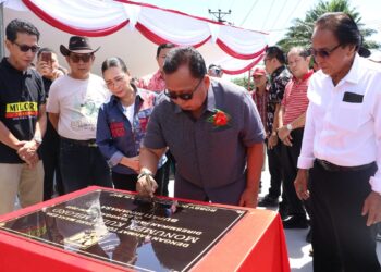 Monumen Patung Kuda Milord di Tompaso Diresmikan