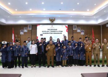 Lepas Peserta Kafila STQH, Bupati Robby : Ini Bentuk Ketakwaan, Kesungguhan, dan Tanggung Jawab Spiritual