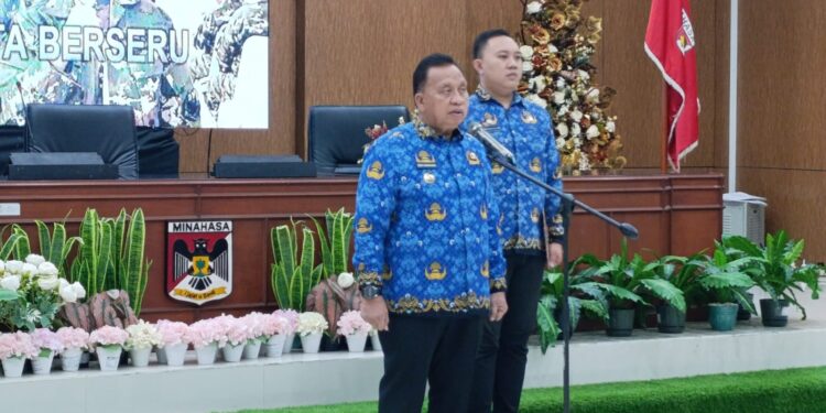 Pimpin Apel Korpri, Bupati RD Tekankan Tranformasi Birokrasi Menuju Pelayanan Publik  Efektif dan Efisien 