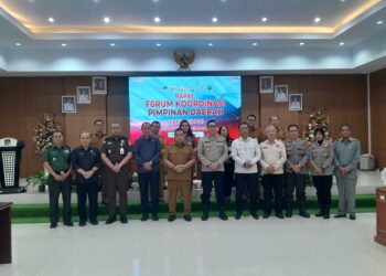 Bupati Robby Pimpin Rapat Forkopimda Bahas Isu Strategis Daerah