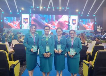 Bupati Minahasa bersama Ketua TP-PKK Hadiri Rakernas dan Puncak Peringatan HKG PKK ke-53 Tahun 2025 di Samarinda