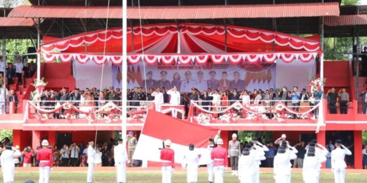 Semarak Perayaan HUT RI ke-80 di Minahasa Tenggara