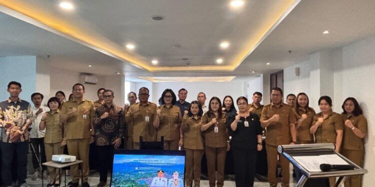 Sekda Lynda Watania Buka FGD 2 RDTR Perkotaan Tateli Koridor Pineleng–Sawangan