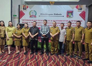 Wakili Hukum Tua, Sekdes Stevira Parengkuan Ikuti Bimtek di Bandung