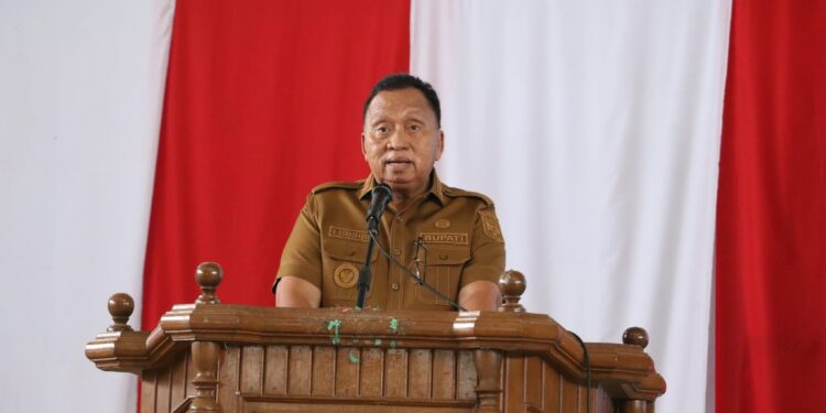 Tegas! Bupati Robby Minta Perangkat Daerah Di Minahasa Kerja Cepat, Cermat dan Tepat Sasaran