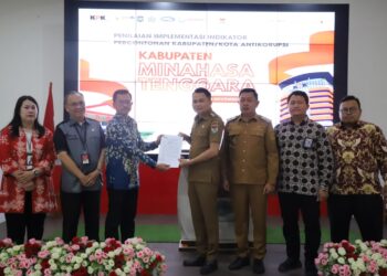 Minahasa Tenggara Resmi Ditetapkan KPK RI Sebagai Daerah Anti Korupsi di Indonesia