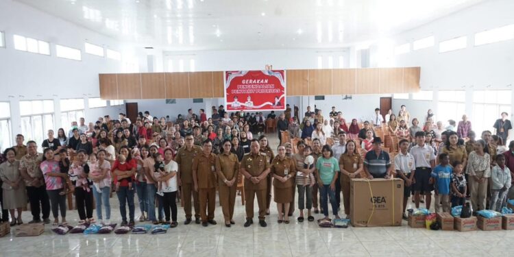 HUT ke-597 Kabupaten Minahasa Gelar Baksos