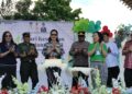 Sekda Lynda Watania Hadiri Peringatan HKN ke 61 di Kabupaten