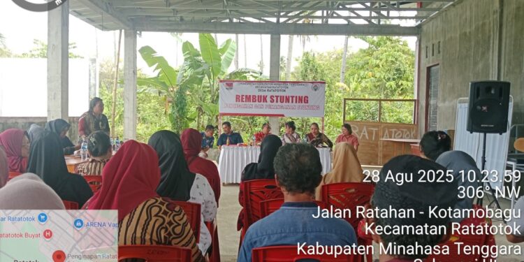 Pemdes Gelar Musdes Rembuk Stunting