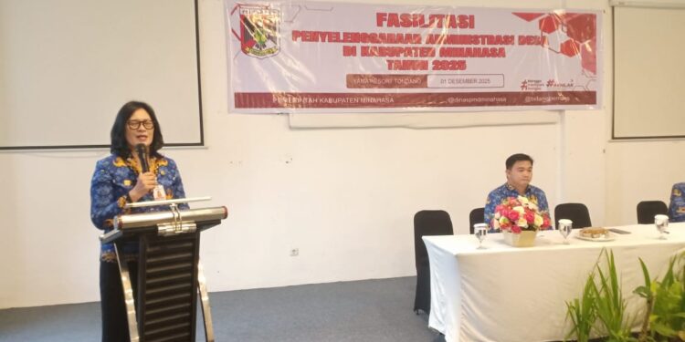 Sekda Lynda Watania Buka Kegiatan Fasilitasi Penyelenggaraan Administrasi Pemerintahan Desa Tahun 2025