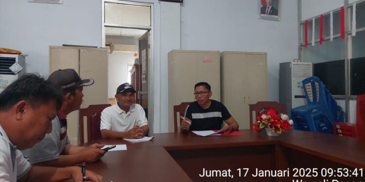 Sembangi Kantor Inspektorat Kab. Mitra, Kumtua Basaan Dua Selesaikan TGR