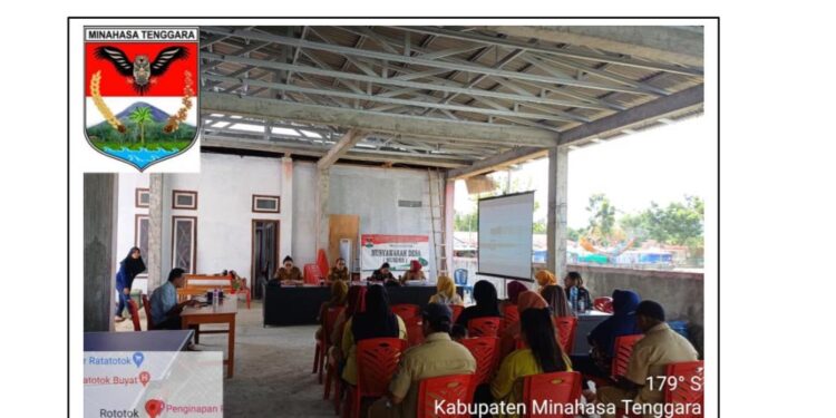 Dipimpin Hukum Tua Natsir Puili, Desa Ratatotok Gelar Musdes Terkait Rancangan APBDES 2025