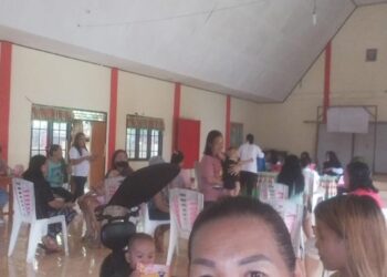 Pemdes Basaan Dua Gelar Posyandu