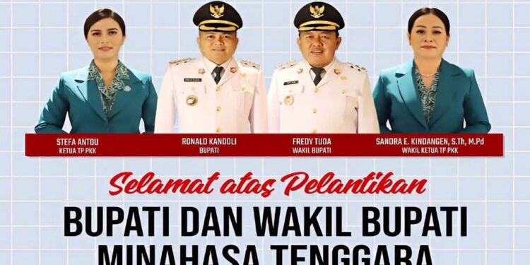 Hukum Tua Desa Basaan Dua Ucapkan Selamat Atas Dilantiknya Bupati Ronald Kandoli dan Wabup Fredi Tuda
