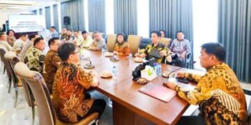 Hadiri Rakoor, Bupati Robby Tekankan Komitmen Mendukung dan Melaraskan Program Pemprov Sulut dan Pemkab Minahasa