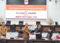 Sekretaris DPRD Kabupaten Minahasa Gelar Pisah Sambut Dari Suwarno Ke Ratulangi