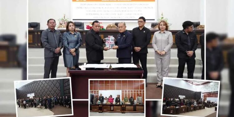 DPRD Minahasa Paripurnakan Tiga Ranperna Strategis
