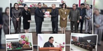 DPRD Minahasa Gelar Rapat Paripurna Dalam Rangka Penyampaian LKPJ Kepala Daerah TA 2025