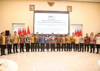 Wujudkan Tata Kelola Pemerintahan Yang Bersih, Transparan dan Akuntabel, Bupati Kandoli Hadiri Rakoor Optimalisasi Kerjasama KPK RI