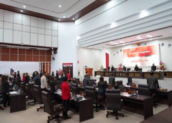 DPRD Kabupaten Minahasa Gelar Rapat Paripurna Penyampaian Rekomendasi LKPJ 2025