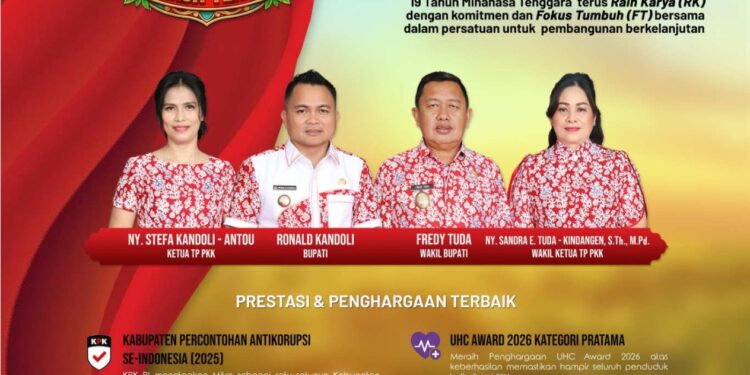 Perayaan HUT Ke 19 Kabupaten Minahasa Tenggara