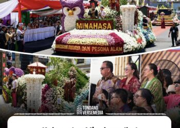 Bupati Robby dan Wabup Vanda Hadiri Kegiatan TIFF Tahun 2026 di Kota Tomohon