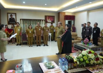 Ronny Suwarno Jabat Sekdispora Kabupaten Minahasa
