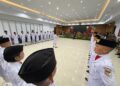 Dikukuhkan Bupati Robby, 32 Paskibraka Kabupaten Minahasa Siap Kibarkan Merah Putih di HUT Ke-81 Kemerdekaan Indonesia