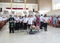 Ibadah Oikumene Pemkab Minahasa. Bupati Robby : Aparutur Pemerintah Terpanggil Bukan Hanya Untuk Bekerja Tapi Juga Melayani Dengan Hati 