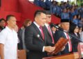 Pemkab Mitra Peringati Hari Sumpah Pemuda, Bupati Ronald Kandoli Bacakan Sambutan Menpora.