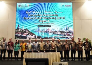 Bupati Robby Hadiri Rakoor dan Komitmen Bersama Percepatan Penyusunan RDTR Region Dua di Makassar